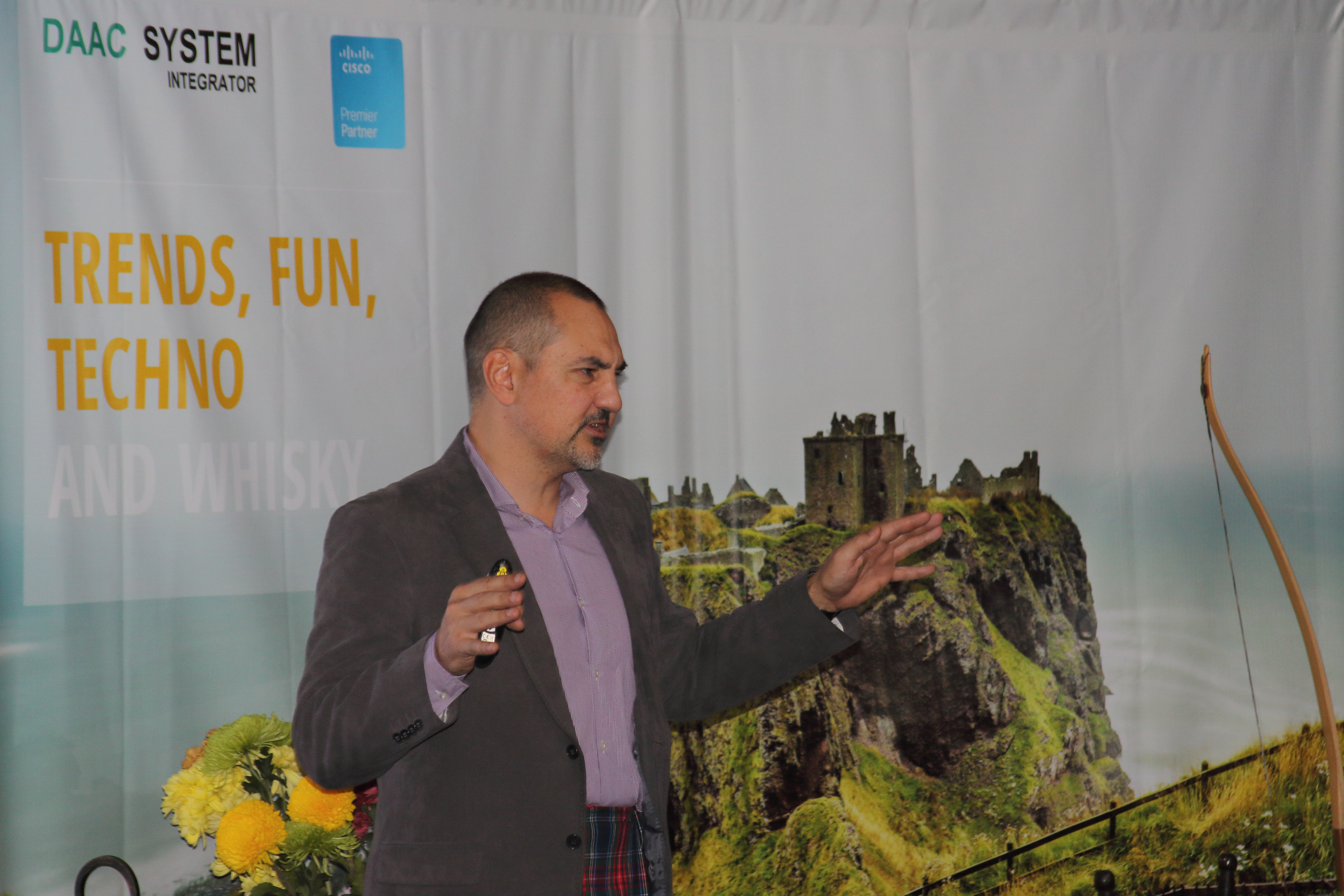 DAAC System Integrator and Cisco organized a Scottish-style InfoSec conference