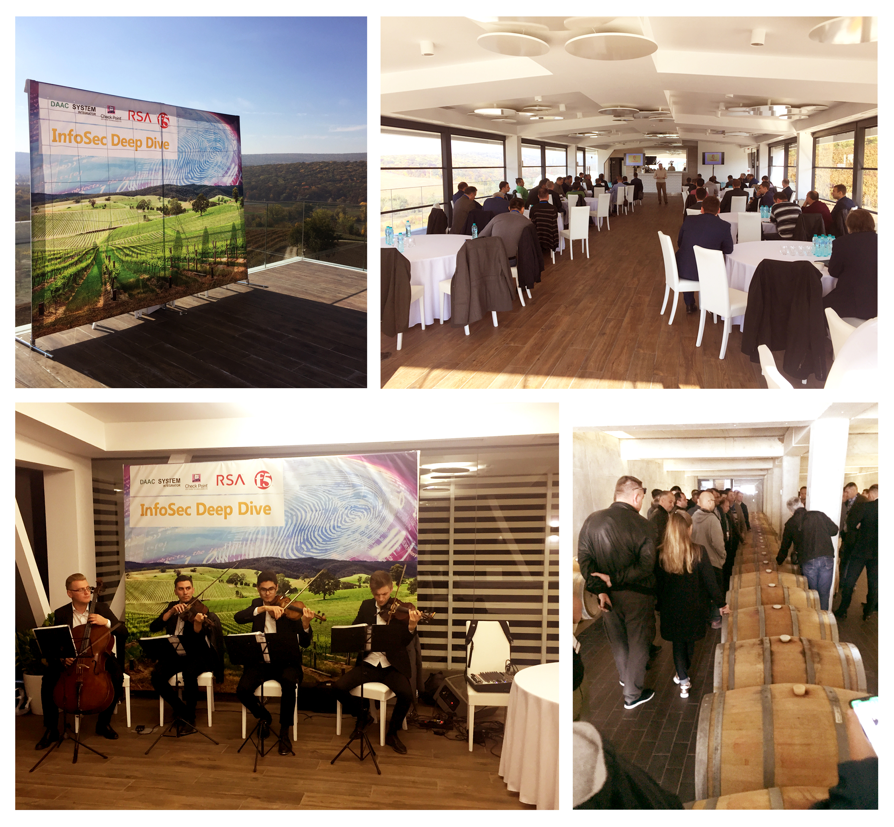 InfoSec Deep Dive – Conferinţă organizată de DAAC System Integrator, CheckPoint, RSA şi F5 la ”Vinăria Poiana”